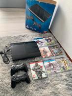 Sony Playstation 3, Spelcomputers en Games, Spelcomputers | Sony PlayStation 3, Ophalen, Zo goed als nieuw, Met 2 controllers