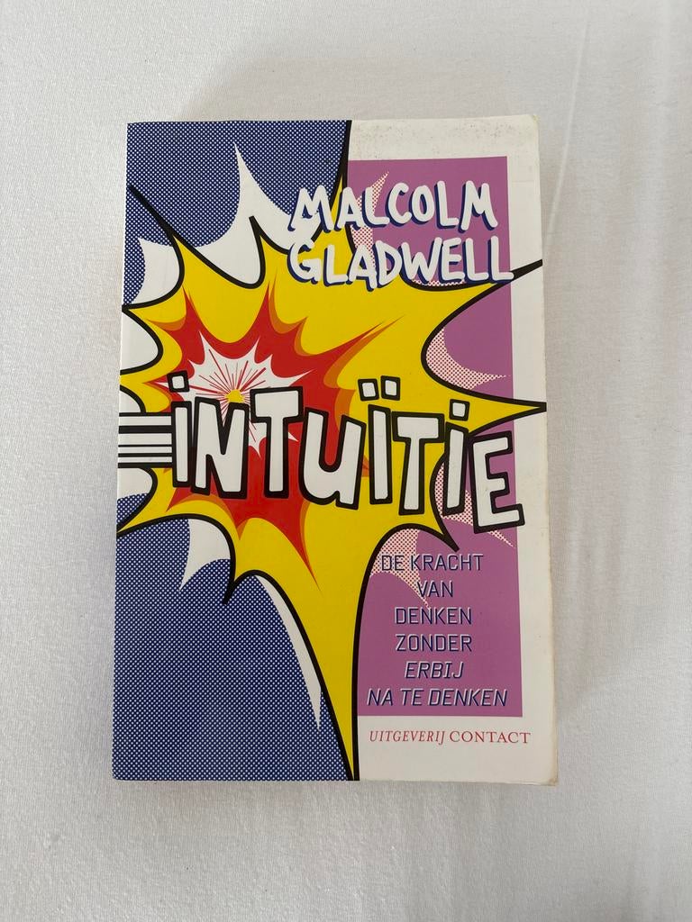 Malcolm Gladwell - Intuïtie, Verzamelen, Speldjes, Pins en Buttons, Ophalen of Verzenden, Gebruikt, Overige onderwerpen, Button