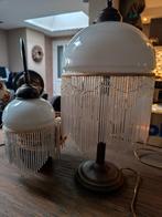 Kralenlamp staande en hanglamp, Huis en Inrichting, Lampen | Tafellampen, Ophalen of Verzenden, Gebruikt, 50 tot 75 cm
