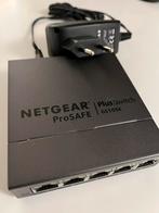 Netgear prosafe gs105Ev2 5x gigabit ports, Ophalen of Verzenden, Zo goed als nieuw