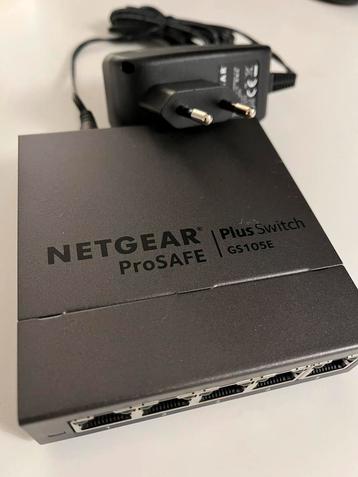 Netgear prosafe gs105Ev2 5x gigabit ports beschikbaar voor biedingen