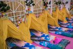TE KOOP *tipi Slaapfeestjes*Uniek bedrijf in  kinderfeestjes, Ophalen, Zo goed als nieuw