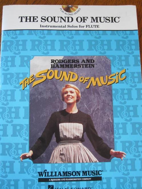 The Sound Of Music bladmuziek voor Fluit plus de CD, Muziek en Instrumenten, Blaasinstrumenten | Dwarsfluiten en Piccolo's, Gebruikt