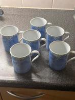Porseleinen mokken uit AH servies, Huis en Inrichting, Ophalen, Zo goed als nieuw, Overige stijlen, Kop(pen) en/of Schotel(s)