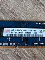 2x Hynix 4GB PC3-10600S DDR3 SODIMM Laptop Geheugen, Gebruikt, DDR3, Ophalen of Verzenden, Laptop