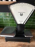 Ouderwetse weegschaal mat zwart, Antiek en Kunst, Curiosa en Brocante, Ophalen of Verzenden