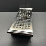 Schotelwarmer (rechaud) RVS op waxinelicht voor 2 schotels, Ophalen, Zo goed als nieuw