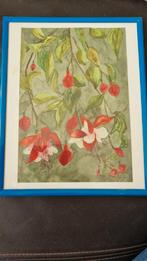2 Aquarellen van Freek - Bloemstuk & Zeilschip, Ophalen of Verzenden