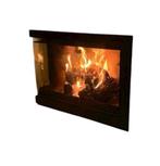 Wanders S75 Hoek Links Inzethaard houtkachel, Huis en Inrichting, Kachels, Gebruikt, Houtkachel, Ophalen of Verzenden, Inbouw