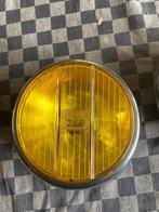 Oldtimer 2 Bosch gele verstralers met knik glas diameter 15, Ophalen of Verzenden, Gebruikt