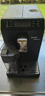 Saeco minuto volautomatisch koffiezetapparaat met melkschuim, Afneembaar waterreservoir, Gebruikt, Combi, Koffiebonen