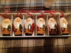 Russische houten kerstmannetjes jaren 70, Diversen, Kerst, Ophalen of Verzenden, Gebruikt