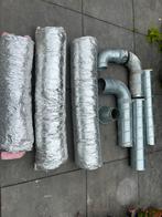Geluiddempende en spiro buizen 25cm en 20 cm en hulpstukken, Doe-het-zelf en Verbouw, Buizen en Afvoer, Ophalen, Overige materialen