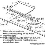 Bosch PXV875DC1E Serie 8 inbouw (Inductie kookplaat) *Nieuw*, Witgoed en Apparatuur, Broodbakmachines, Bosch, Bosch 1, Nieuw, Ophalen of Verzenden