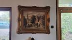 Stadsgezicht met Toren - P.C. Steenhouwer, Antiek en Kunst, Kunst | Schilderijen | Klassiek, Ophalen