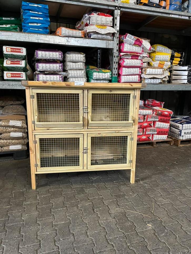 Konijnenhok type Rijnlander. 60x134, Huis en Inrichting, Kasten | Stellingkasten, Nieuw, Ophalen