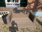 Wicker tuinbank, Tuin en Terras, Tuinbanken, Wicker, Zo goed als nieuw, Ophalen