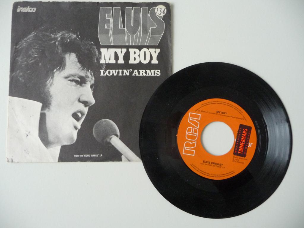 single ELVIS PRESLEY - MY BOY - RCA Records, 1974, Cd's en Dvd's, Vinyl Singles, Gebruikt, 7 inch, Single, Ophalen of Verzenden