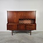 Vintage highboard, Ophalen, Gebruikt, 100 tot 150 cm, 25 tot 50 cm