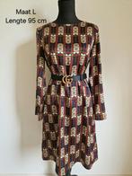 Afrikaanse print jurk akoz de toi maat L, Kleding | Dames, Jurken, Ophalen of Verzenden, Zo goed als nieuw, Maat 38/40 (M)