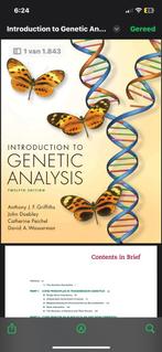 Introduction to Genetic Analysis twelfth edition pdf, Boeken, Studieboeken en Cursussen, Ophalen of Verzenden, Nieuw, WO