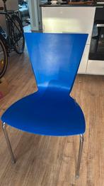 Blauw stool - Blue chair - Segis, Huis en Inrichting, Stoelen, Ophalen, Zo goed als nieuw, Blauw, Eén