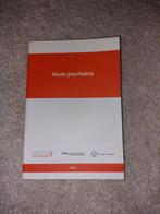 M Moret-Hartman - Acute psychiatrie, Ophalen of Verzenden, Zo goed als nieuw, M Moret-Hartman; Jk Tijdink; Jj Luykx; Wm Tempelaar