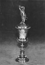 Ae120 ansichtkaart zilveren beker der st sebastiaangilde, Verzamelen, Ophalen of Verzenden, 1980 tot heden, Gelopen