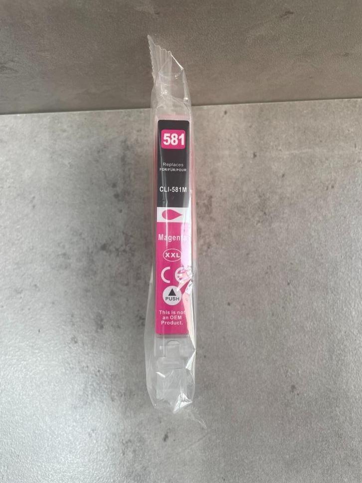 Canon CLI-581M Magenta Cartridge – Compatibel, Nieuw, Computers en Software, Printerbenodigdheden, Nieuw, Ophalen of Verzenden