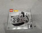 NEW SEALED LEGO 21317 STOOMBOOT WILLIE, Nieuw, Ophalen of Verzenden