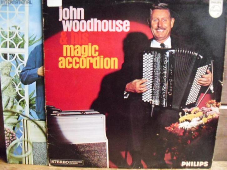 John Woodhouse "Woodhouse & His Magic Accordion Vol.1,2" 2LP, Cd's en Dvd's, Vinyl | Nederlandstalig, Gebruikt, Streekmuziek, 12 inch
