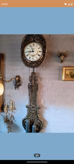 Prachtige antieke wandklok, Antiek en Kunst, Antiek | Klokken, Ophalen of Verzenden