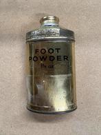 Foot powder 1 3/4 oz., Verzamelen, Militaria | Tweede Wereldoorlog, Ophalen of Verzenden, Landmacht, Nederland