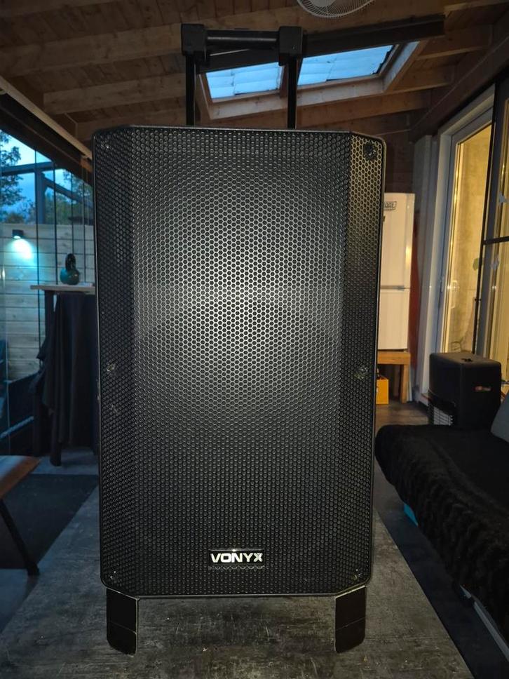 Vonyx VSA700 mobiele speaker karaoke, Audio, Tv en Foto, Karaoke-apparatuur, Complete set, Ophalen