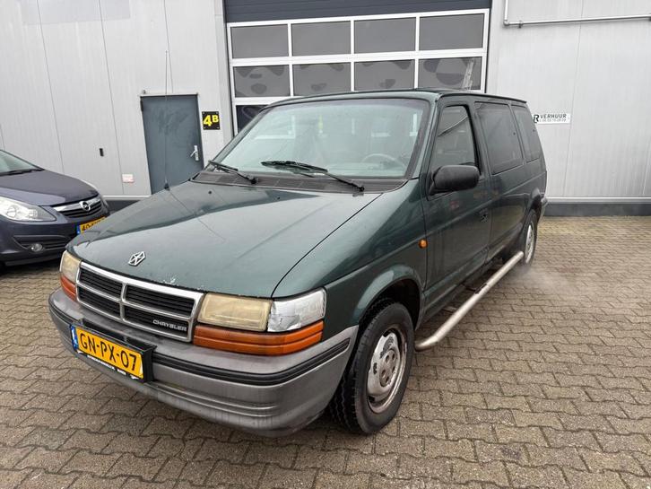 Chrysler Voyager 2.5i S 1993 Benzine 5-Persoons Rolstoel Rol, Auto's, Chrysler, Bedrijf, Te koop, Voyager, Aangepast voor mindervaliden