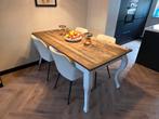 Rivièra Maison Driftwood eettafel 180cm 230cm 280cm, Ophalen, Gebruikt, 50 tot 100 cm, Vijf personen of meer