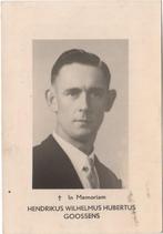 Hendrikus W.H. Goossens 1919 Stevensweert + 1968 Susteren, Verzamelen, Verzenden, Bidprentje