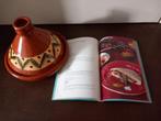 mooie tajine van aardewerk + boek recepten keuken Marokko, Verzenden