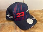 ✅ Max Verstappen Pet 2021 Teamcap RB16B Curved Cap Red Bull, Ophalen of Verzenden, Nieuw, Formule 1