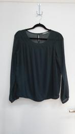 Geisha top met lange mouw, donkergrijs. Maat S, Geisha, Ophalen of Verzenden, Zo goed als nieuw, Maat 36 (S)