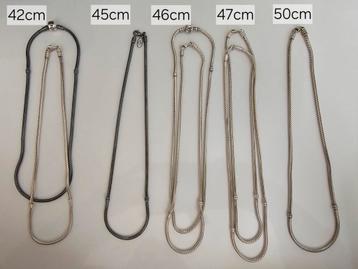 Prachtige originele Pandora kettingen (zilver)  beschikbaar voor biedingen