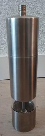 Goede pepermolen, RVS, 20 cm hoog, Ophalen of Verzenden, Gebruikt