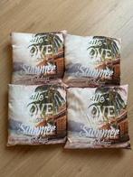 4 zomer kussens, Ophalen, Zo goed als nieuw, Wit, Vierkant