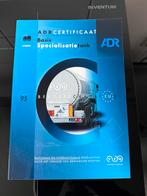 ADR Certificaat Basis & Specialisatietank Nieuw boek, Ophalen of Verzenden, Beta, Nieuw, Niet van toepassing