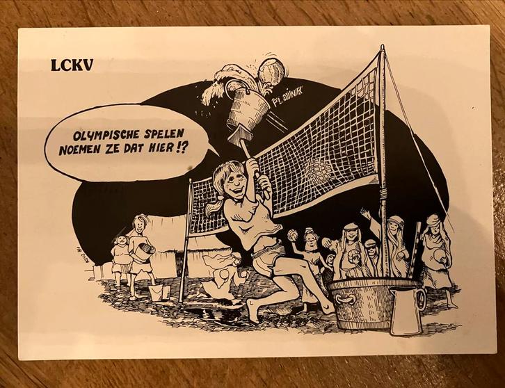 LCKV Kamp Heerde 1984 - Ansichtkaart, Verzamelen, Ansichtkaarten | Nederland, Gelopen, Gelderland, 1980 tot heden, Ophalen of Verzenden