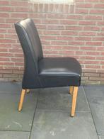 4 Eetkamerstoelen, Huis en Inrichting, Stoelen, Ophalen, Gebruikt, Zwart, Hout