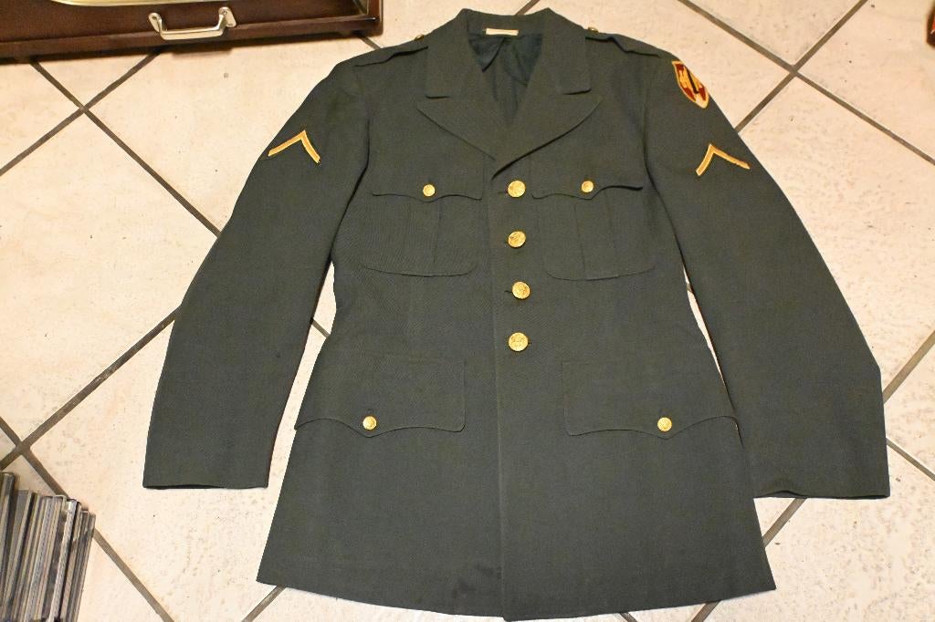 US army service dress uniform jas amerika vietnam periode, Ophalen of Verzenden, Landmacht, Amerika, Kleding of Schoenen
