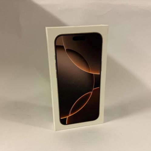 Apple iPhone 16 Pro Max Desert Titanium 256GB | Nieuw, Telecommunicatie, Mobiele telefoons | Apple iPhone, Nieuw