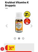 Vitamine K druppels Kruidvat, Ophalen, Overige typen