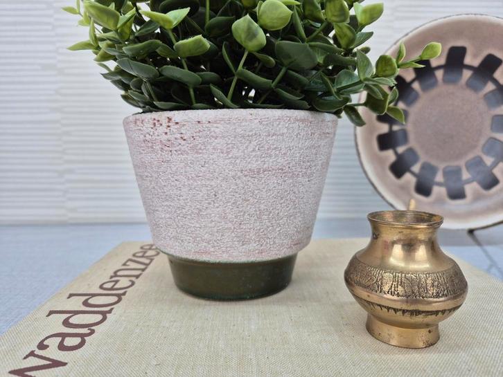 Adco 21173 bloempot. Vintage plantenpot keramiek., Tuin en Terras, Bloempotten, Ophalen of Verzenden